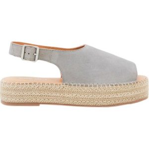 White Stuff Roxanne Suede Flatform Light Grey
