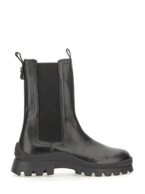 Dsquared2 Boots – Leather Boots in zwart