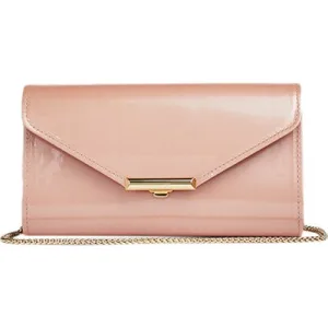 LK Bennett Lucy Clutch Bag Pink