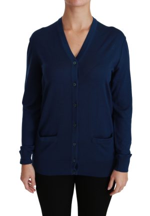 V-hals Merinowol Cardigan