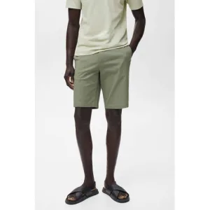 Mango Man regular chino short groen