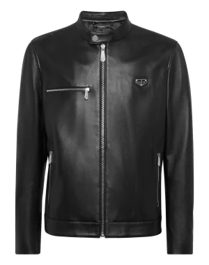 Leather Biker Jacket