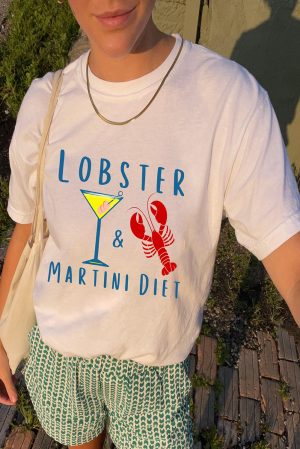 Lobster Martini Dieet Graphic T-shirt