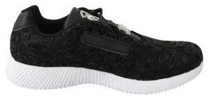Plein Sport Vrouwen Zwart Polyester Runner Joice Sneakers Schoenen