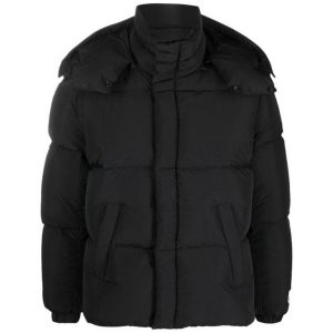 Diesel Dames Effen Winterjas (Zwart)