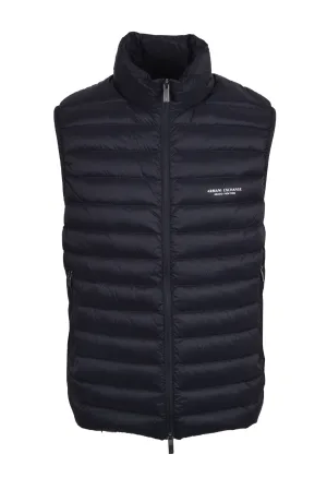 Armani Exchange Down Gilet Deep Navy