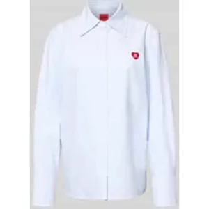 HUGO Oversized overhemdblouse van puur katoen, model ‘ERSELIA’