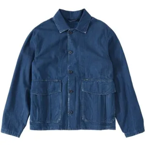 Closed Cargo Jacket Dark Blue