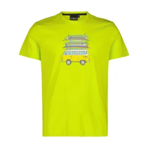 T-shirt met tropische print CMP