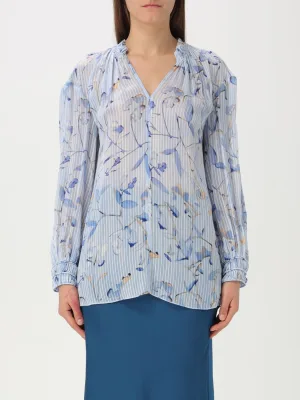 Bloemenprint Zijde Blouse