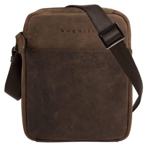 Bugatti Schoudertas Luca echt leder