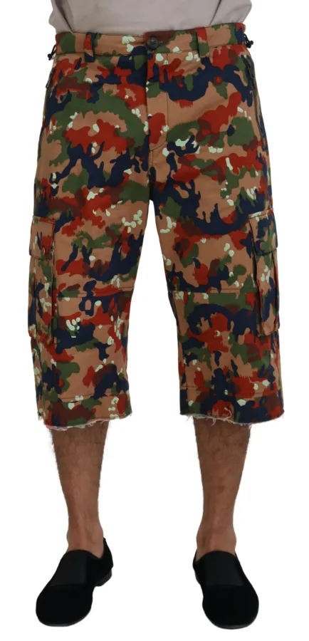 Camouflage Cargo Shorts
