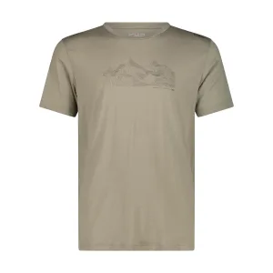 Rondehals T-shirt van merinowol CMP