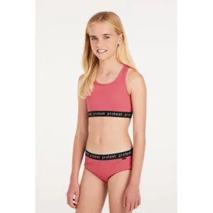 Protest crop bikini PRTBEAU JR roze