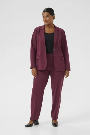 Blazer KCsakira Blazer Tight fit bordo