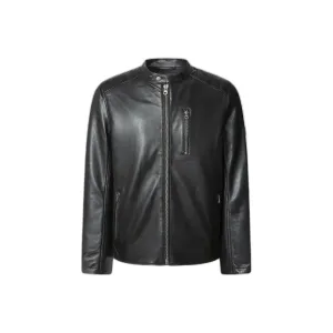 Leren jas Pepe Jeans Joey