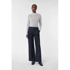 comma wide leg jeans dark blue denim