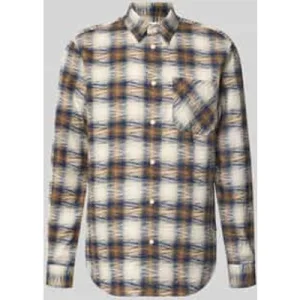 ARMEDANGELS Relaxed fit vrijetijdsoverhemd van een mix van biologisch katoen en linnen, model ‘FAALIN’