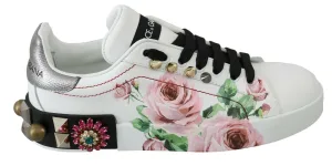 Rozenprint Sneakers Bloemenstijl