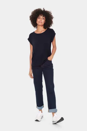 T-shirt Casual fit dark blue