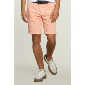 River Woods Tight Fit Chino Shorts Soft Melon