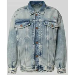 mustang Relaxed fit jeansjack in used-look, model ‘Arcata Boyfriend’