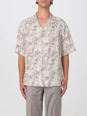 Paisley Print Korte Mouwen Shirt