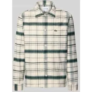 Lacoste Oversized overhemdjack van puur katoen, model ‘6CG’