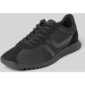 Boss Orange Lage sneakers met details in suèdelook, model ‘ZAYN’