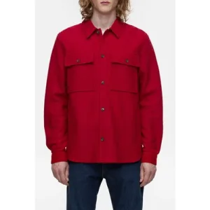 Closed Utility Shirt & Blouses Chili Pepper Red