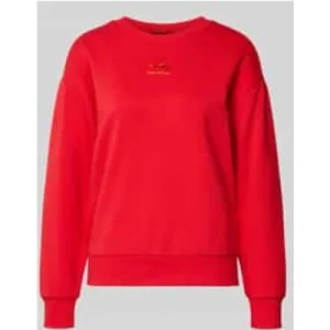 Armani Exchange Sweatshirt van viscosemix met labelstitching