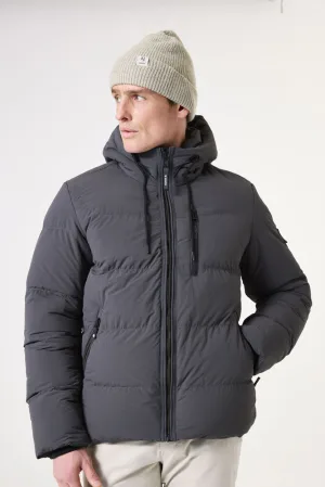 Garcia pufferjas donkergrijs