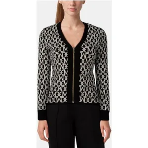 GUESS Mati Allover Jacquar Monogram Black And P