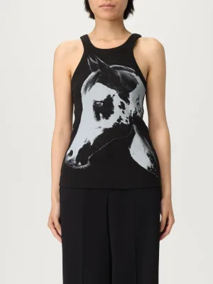 Geribbeld Paard Graphic Tanktop