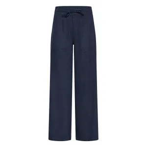 Dames broeken met lange wijde pijpen Pulz Jeans Luca