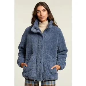 River Woods Denim Mock Neck Coat