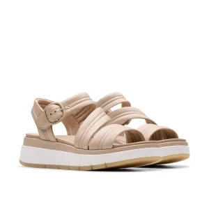 Clarks Sandalen Tuscan Strap , sandalette, flats, zomerschoen met plateausool