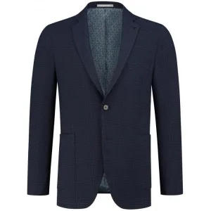 Gestructureerde geblokte blazer Michael Kors Glenn