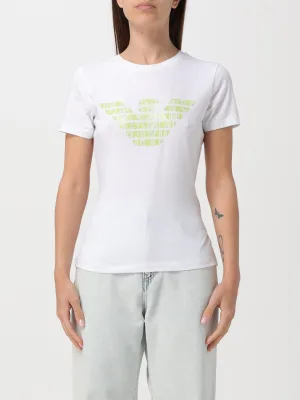 Eagle Logo T-shirt met Korte Mouwen