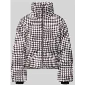 HUGO Boxy fit gewatteerd jack met vichy-motief, model ‘FILORA-1’