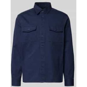 Christian Berg Men Overhemdjack met knoopsluiting