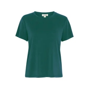 T-shirt met ronde hals voor dames Soaked in Luxury Columbine