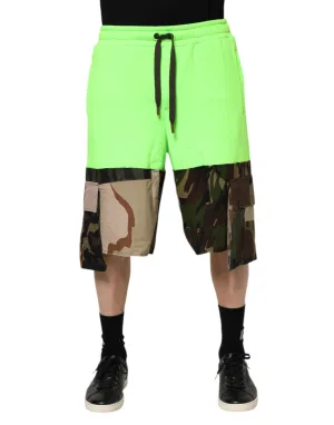 Camo Kleurblokken Shorts