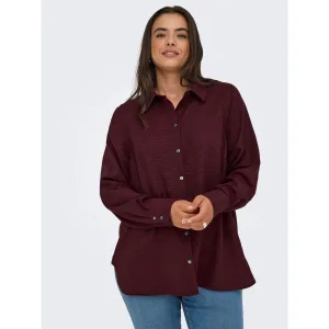 ONLY CARMAKOMA Overhemdblouse CARBAY LS SHIRT WVN BF
