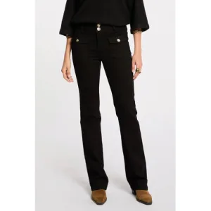 Morgan bootcut jeans zwart