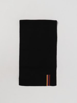 Wollen Sjaal Multicolor Streep Detail