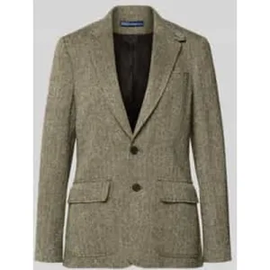 Polo Ralph Lauren Blazer van lamsshearling met reverskraag, model ‘HERTIAGE’