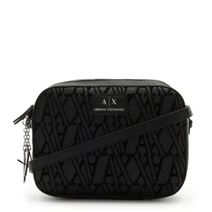 Armani Exchange  – dames  Crossbody Tas van Polyurethaan – Zwart