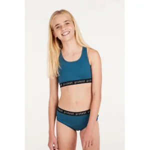 Protest crop bikini PRTBEAU JR blauw