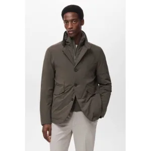 Mango Man tussenjas bruin